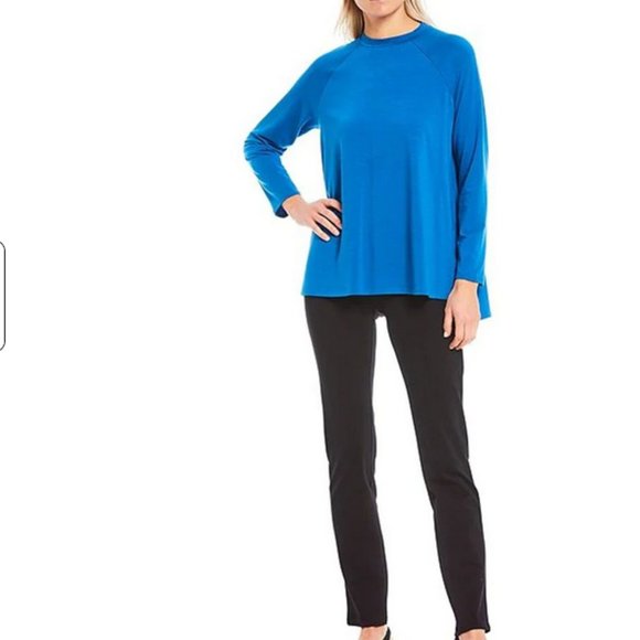 Eileen Fisher Fine Jersey Crew Neck Tunic Size 2X - Picture 2 of 6